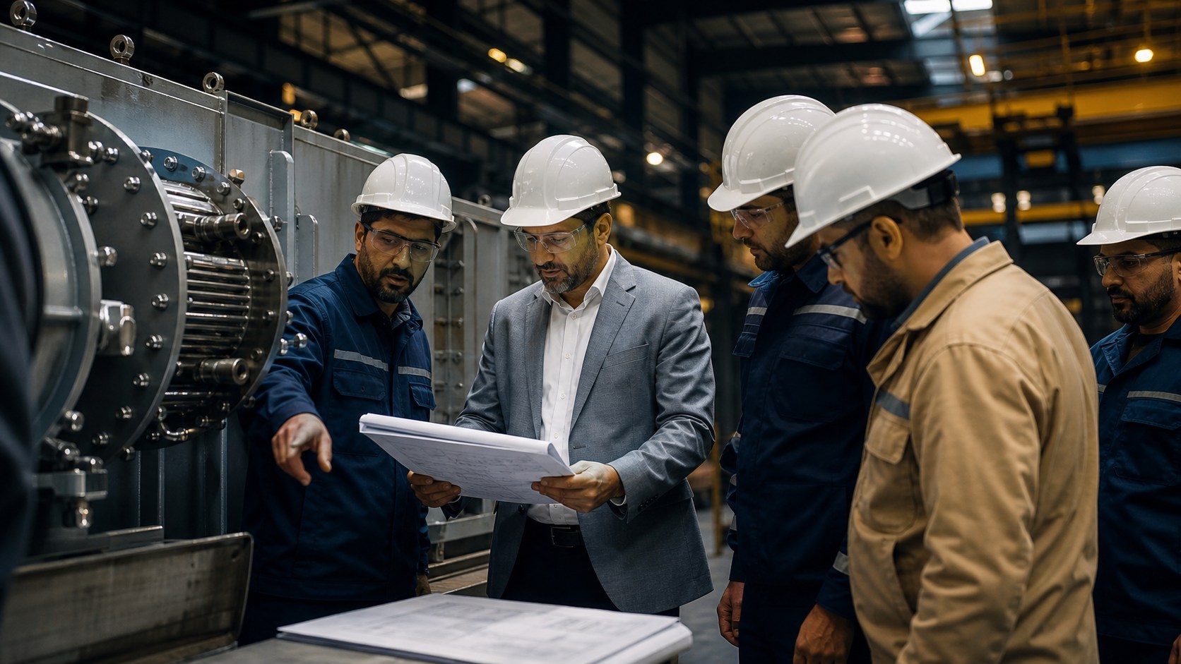 Collaborative technical equipment review